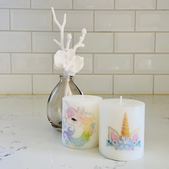 Handcrafted Unicorn Theme Scented Candles - Picture 5 of 7